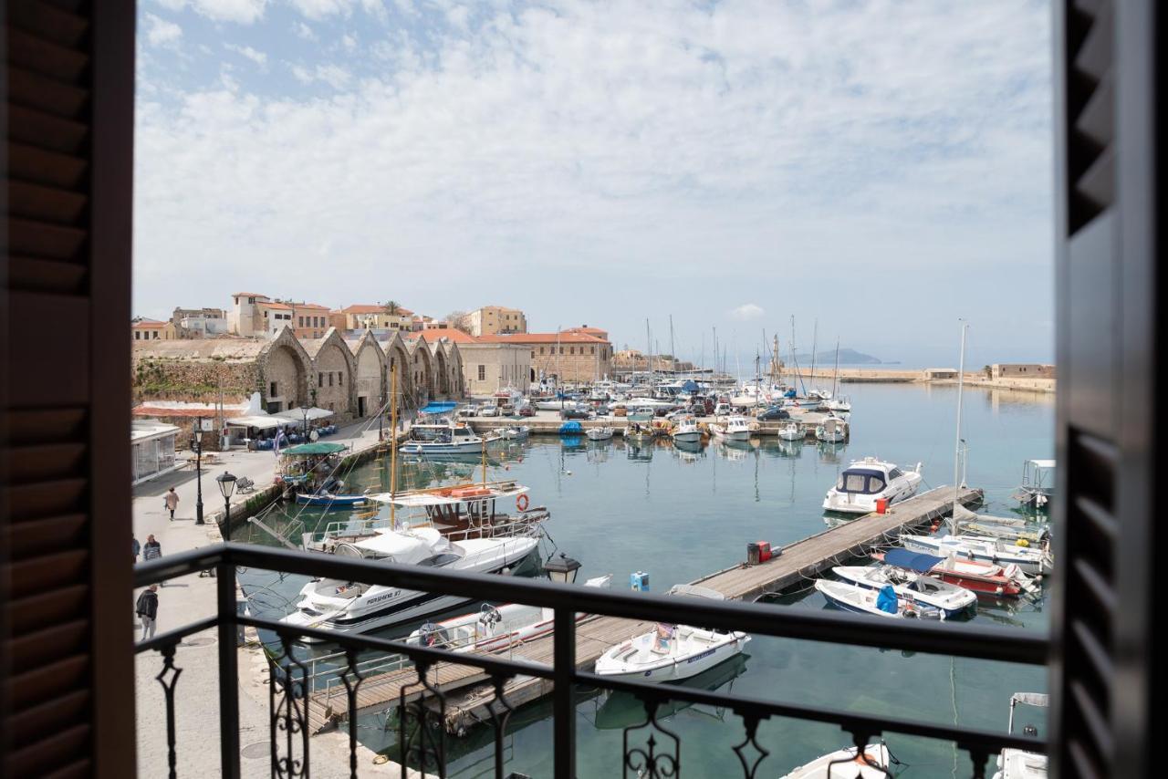 Destino Home Overlooking The Venetian Port Of Chania Chania  ภายนอก รูปภาพ